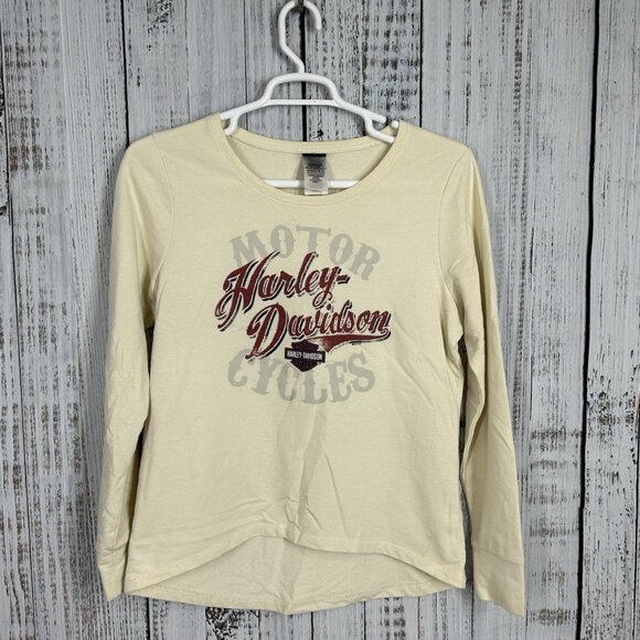 Women's Harley Davidson Short Sleeve And Hoodie T-Shirt Lot Plus Lot of 5 Size L - Picture 6 of 7